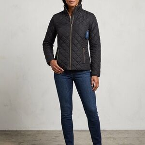 Old Navy Quilted Black Jacket